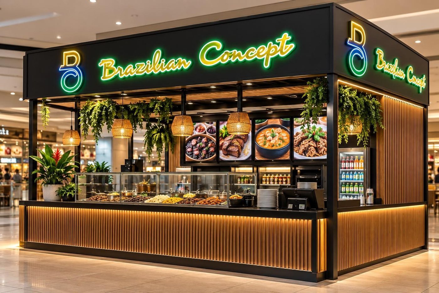 Brazilian Concept — modelo quiosque
